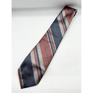 Vintage Chaps Ralph Lauren Stripe Silk Tie necktie